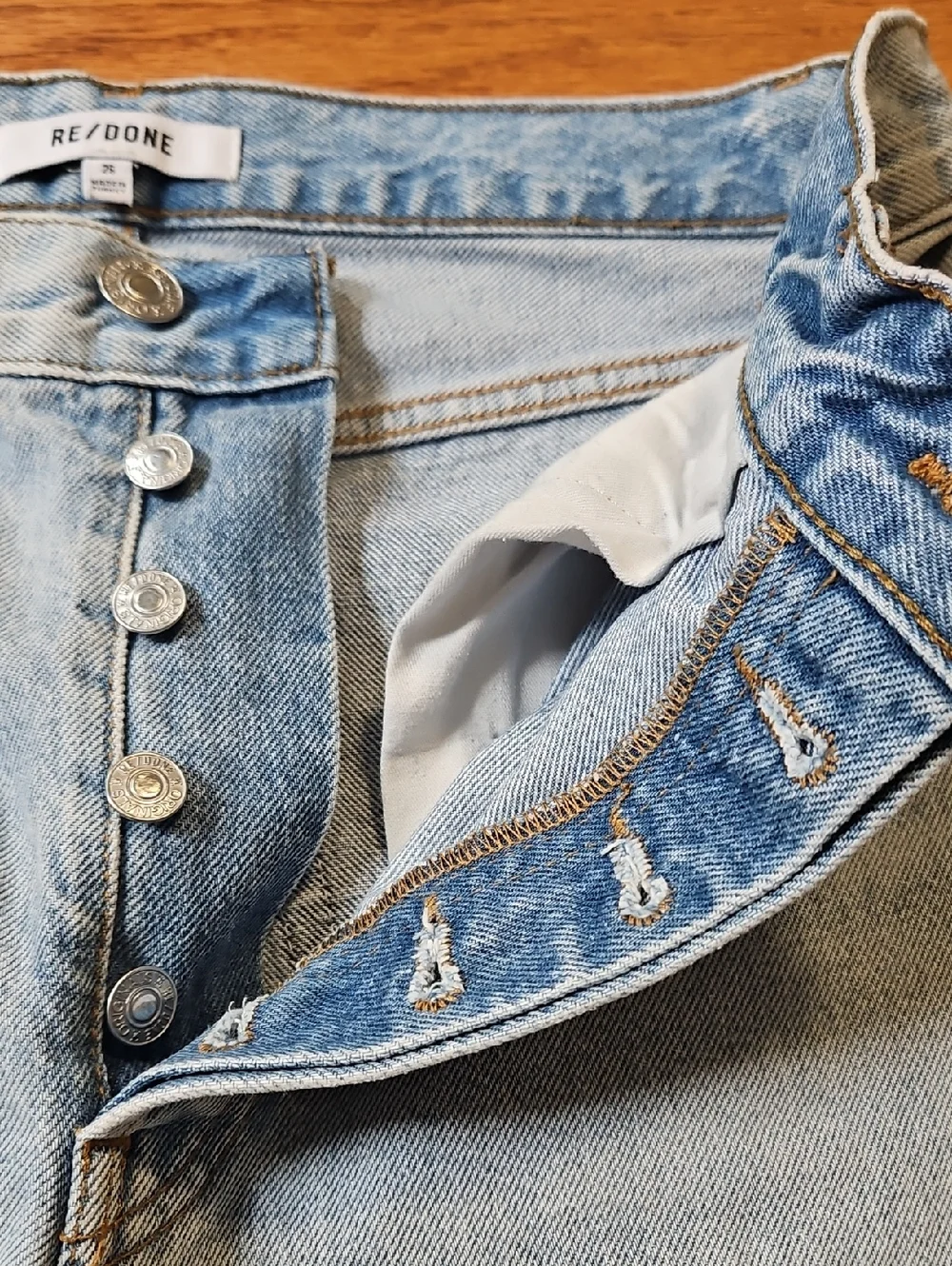 Re/Done 90s High Rise Loose Jeans - Picture 10 of 11